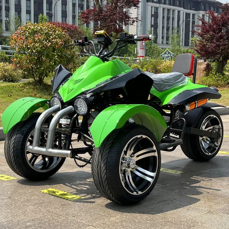 Quad Bike Motorcycle ATV 14 Inch Automatic 200cc Inverted Tricycle Chain Drive 4-Stroke
Quad Bike Motorcycle ATV 14 Inch Automatic 200cc Inverted Tricycle Chain Drive 4-Stroke