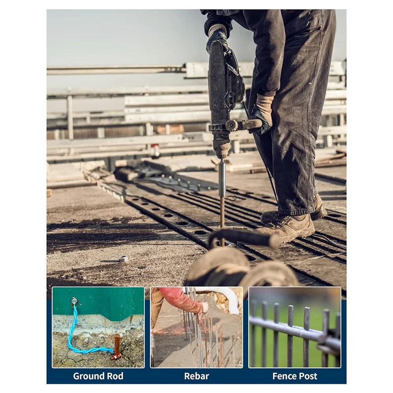 【Superdeals】SDS Plus Ground Rod Driver As Shown Rotary Hammer Drill Bits For 5/8Inch And 3/4Inch Ground Rods
【Superdeals】SDS Plus Ground Rod Driver As Shown Rotary Hammer Drill Bits For 5/8Inch And 3/4Inch Ground Rods