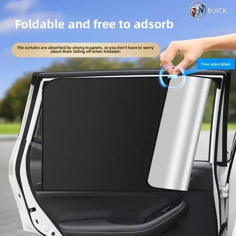 Car Side Window Sunshade Cover Magnetic Blackout Curtain For Buick Regal Lacrosse Avenir Angkola Electra Anthem Cascada Avista
Car Side Window Sunshade Cover Magnetic Blackout Curtain For Buick Regal Lacrosse Avenir Angkola Electra Anthem Cascada Avista