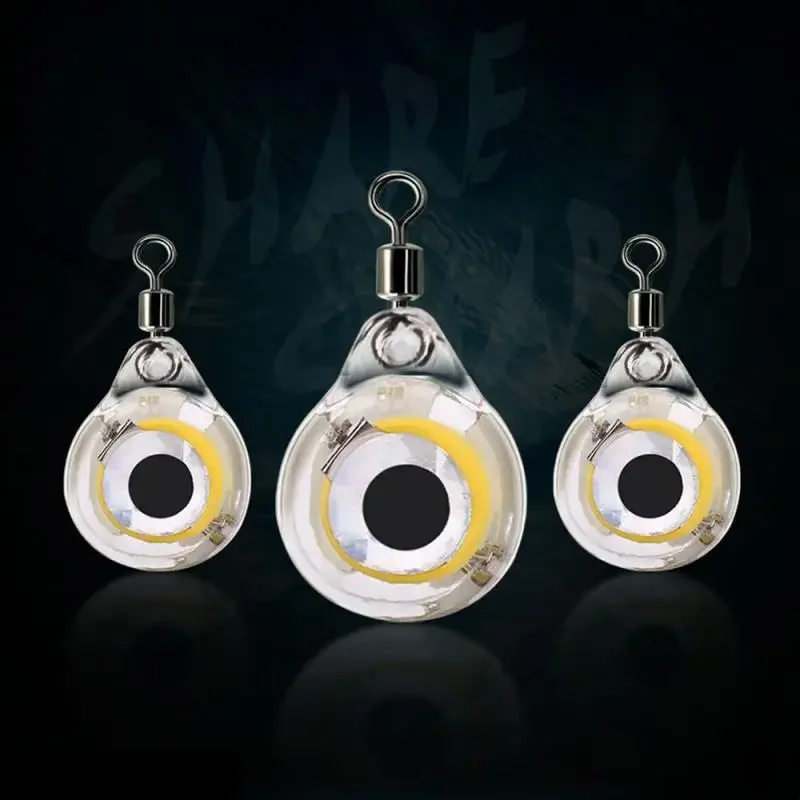 Mini Fishing Lure Trap Light LED Deep Drop Underwater Eye Shape Fishing Squid Bait Luminous Lure Lamp For Attracting Fish Hook
Mini Fishing Lure Trap Light LED Deep Drop Underwater Eye Shape Fishing Squid Bait Luminous Lure Lamp For Attracting Fish Hook