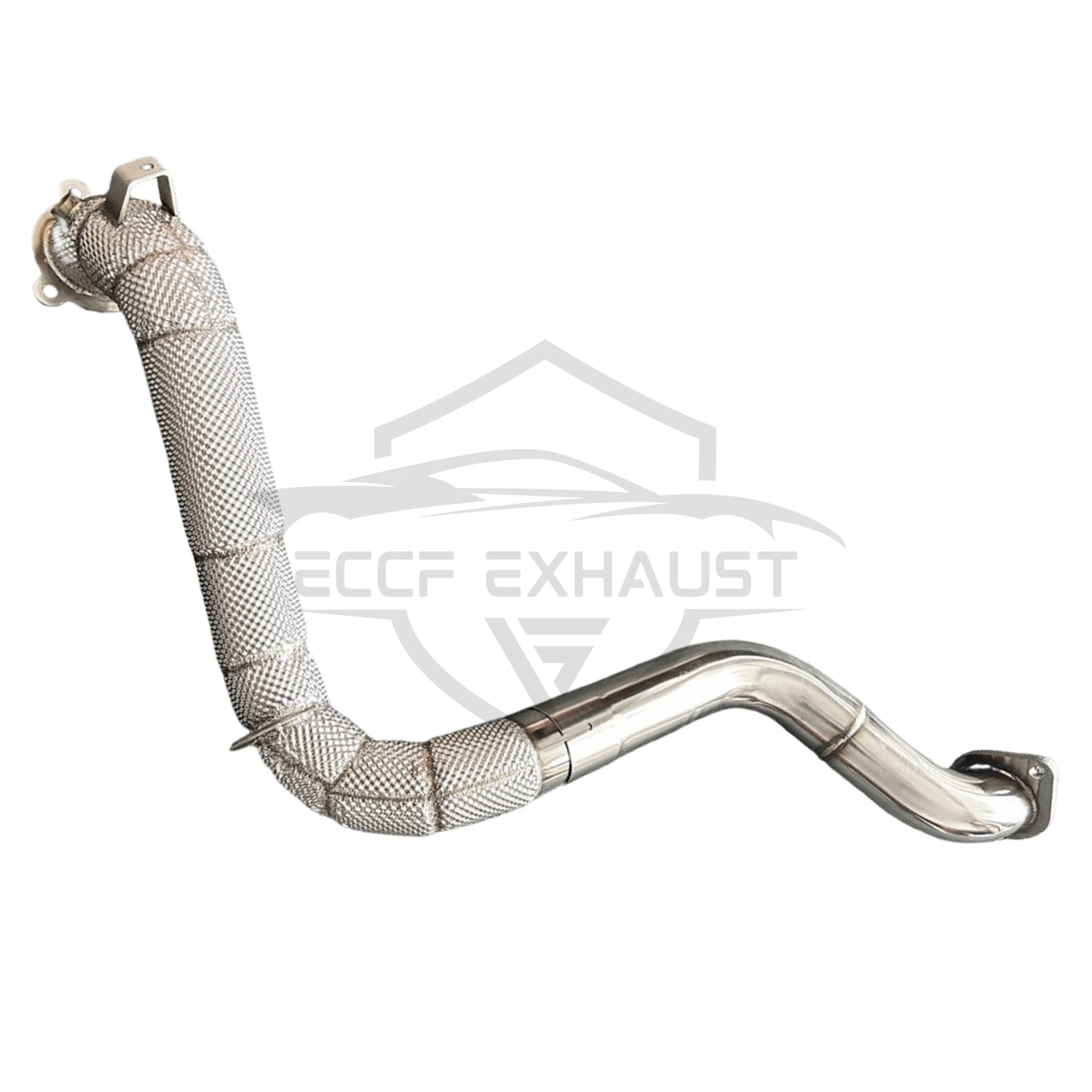 High Flow Stainless Steel Downpipe With Heat Shield For Mercedes A35 CLA35 GLA35 GLB35 W177 M260 2.0T Maximize Exhaust Flow
High Flow Stainless Steel Downpipe With Heat Shield For Mercedes A35 CLA35 GLA35 GLB35 W177 M260 2.0T Maximize Exhaust Flow