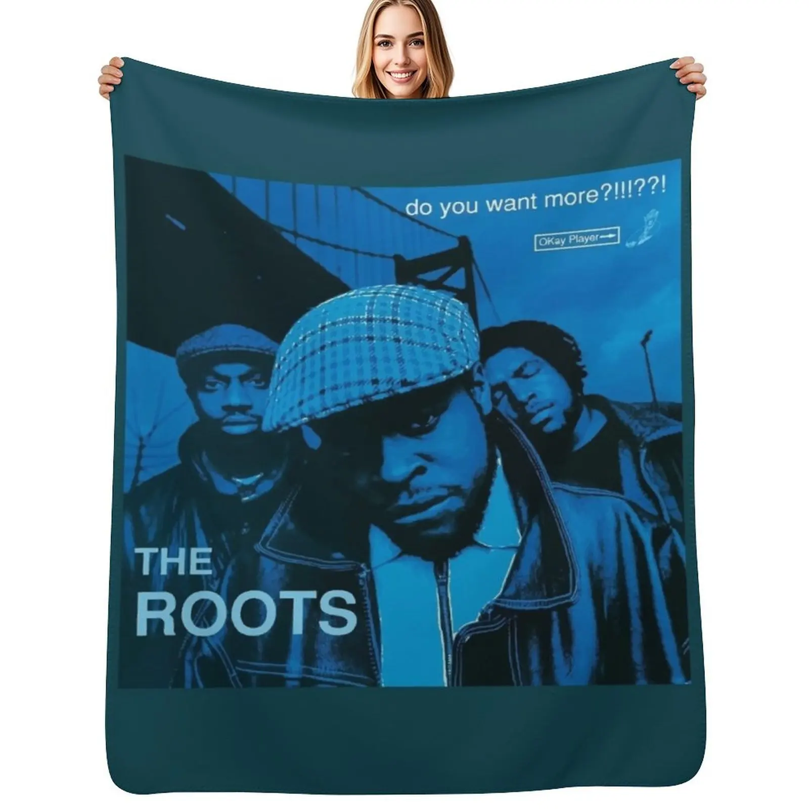 The Roots - Do You Want More!!!! - Album CoveR Throw Blanket No Pilling Soft Warm Blanket for Bed
The Roots - Do You Want More!!!! - Album CoveR Throw Blanket No Pilling Soft Warm Blanket for Bed