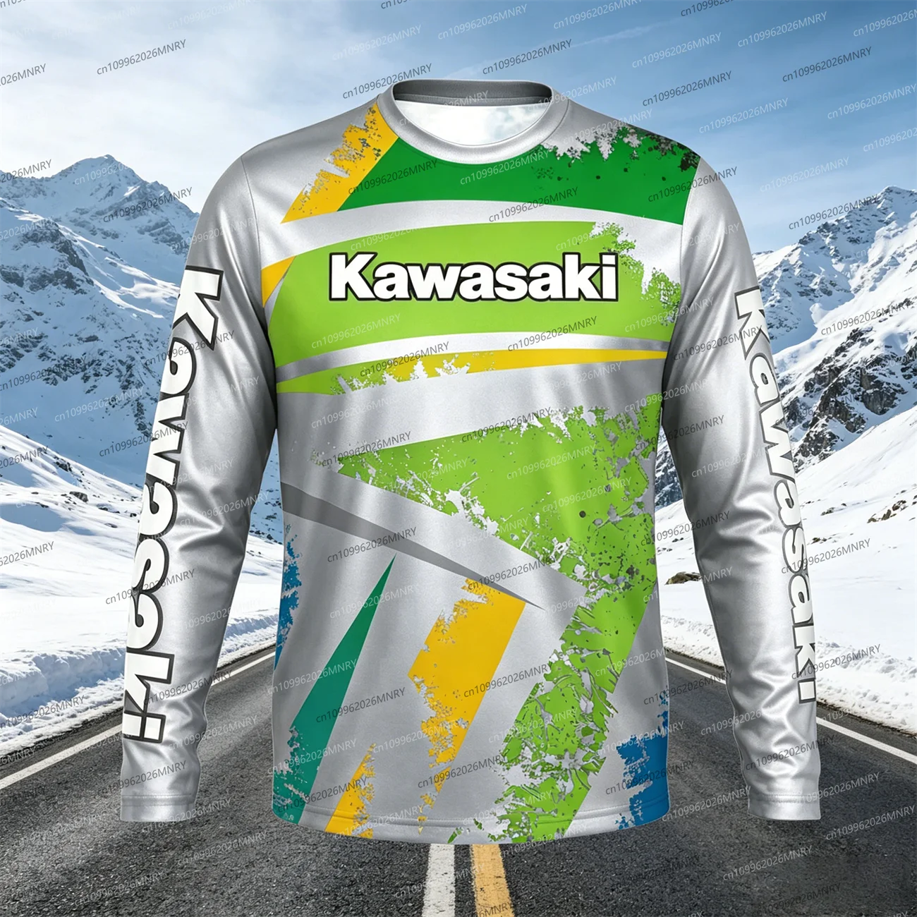 New Kawasaki Motorcycle Racing Team Men T-shirt Long Sleeve Spring tshirt Men Clothes Tops Women Long tshirt Tee Shirts Sports
New Kawasaki Motorcycle Racing Team Men T-shirt Long Sleeve Spring tshirt Men Clothes Tops Women Long tshirt Tee Shirts Sports