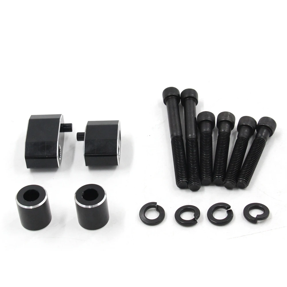 1" Floorboard Extender Spacer Kit for Touring/Road King/Road Glide 2009-2025 & FL Trikes (2009-2013), Includes Bolts & Spacers
1" Floorboard Extender Spacer Kit for Touring/Road King/Road Glide 2009-2025 & FL Trikes (2009-2013), Includes Bolts & Spacers