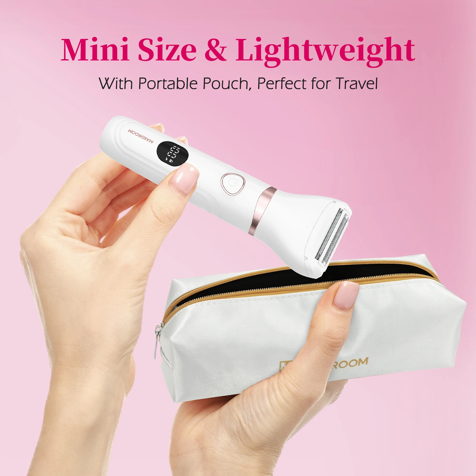 MAXGROOM 3 in 1 Body Hair Trimmer Kit for Woman Bikini Hair Shaver Facial Trimmer Electric IPX6 Waterproof Pubic Hair Shaver
MAXGROOM 3 in 1 Body Hair Trimmer Kit for Woman Bikini Hair Shaver Facial Trimmer Electric IPX6 Waterproof Pubic Hair Shaver