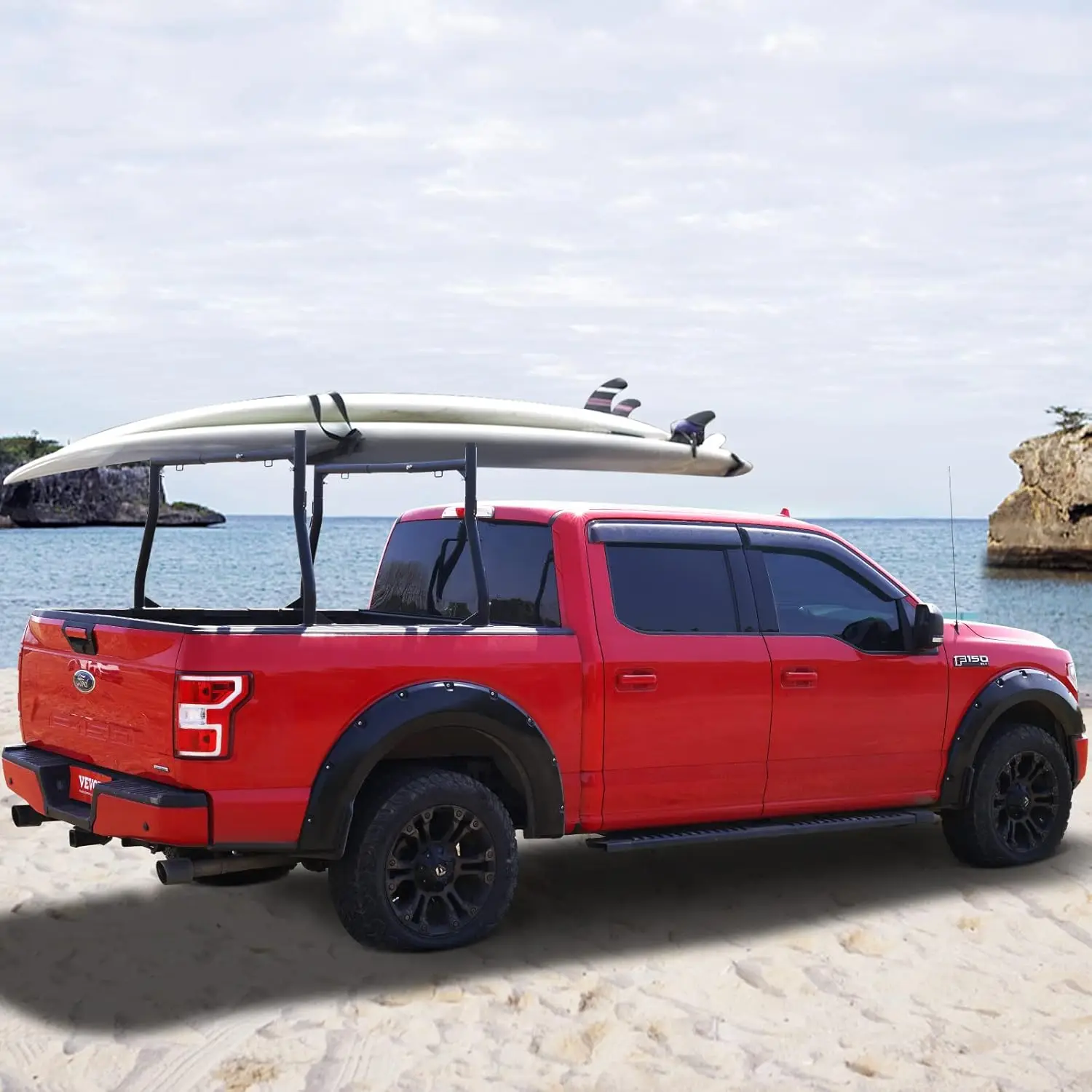Extendable Steel Truck Ladder Rack 800 lbs Capacity 46-71 inch Non-Drilling Kayak Surfboard Lumber Ladder for Skateboards
Extendable Steel Truck Ladder Rack 800 lbs Capacity 46-71 inch Non-Drilling Kayak Surfboard Lumber Ladder for Skateboards