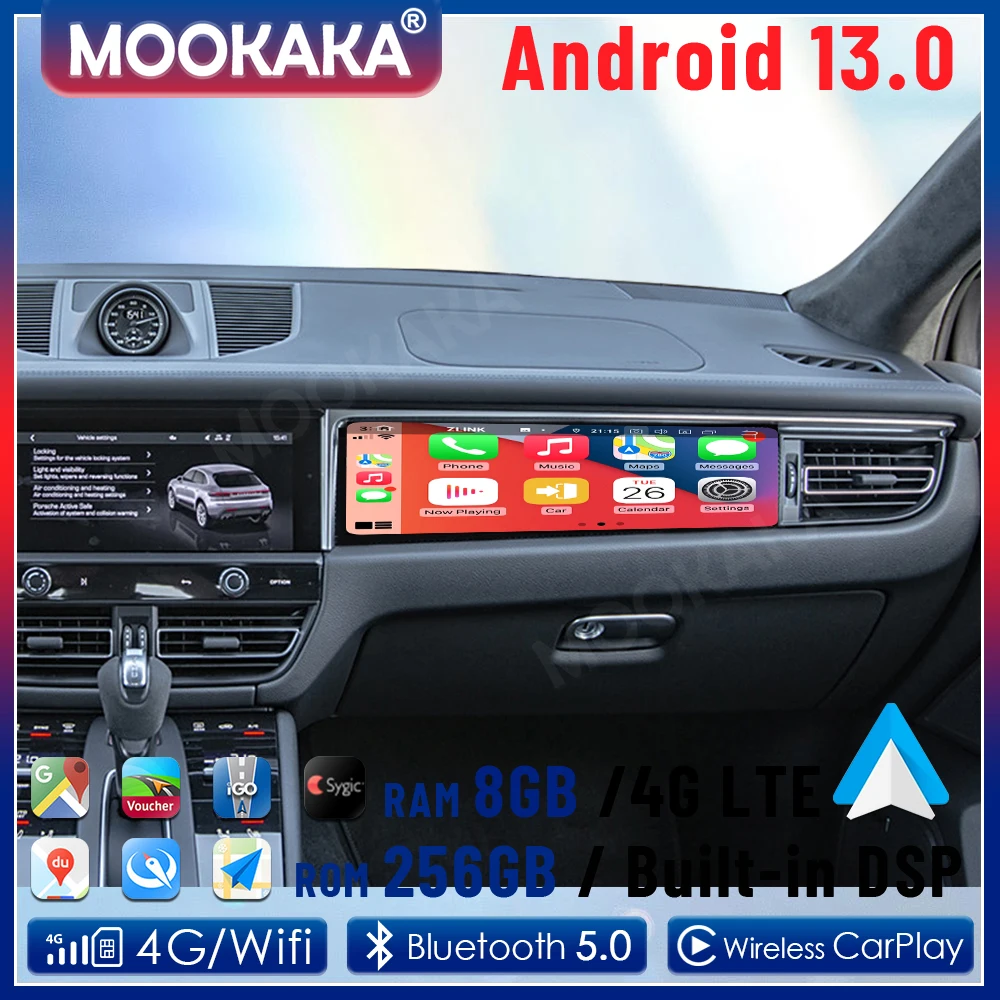 Android Auto Wireless Carplay Stereo Multimedia Player For Porsche Macan 2018-2023 Co-pilot Radio Entertainment Screen Headunit
Android Auto Wireless Carplay Stereo Multimedia Player For Porsche Macan 2018-2023 Co-pilot Radio Entertainment Screen Headunit