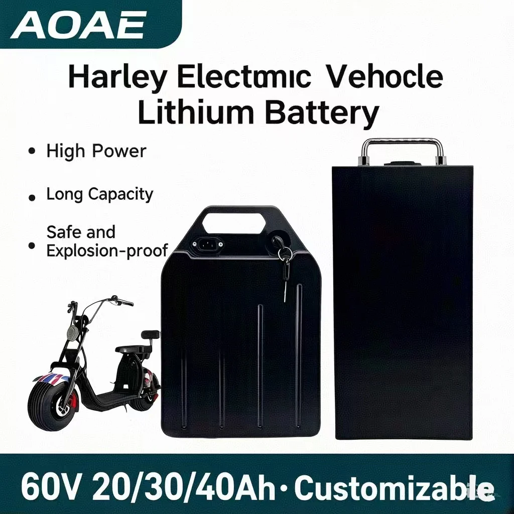For Harley battery Citycoco Electric Battery 60V 20/ 30/ 40Ah+Charger for 250W~1500W Harley MotorcycleWaterproof LithiumBattery
For Harley battery Citycoco Electric Battery 60V 20/ 30/ 40Ah+Charger for 250W~1500W Harley MotorcycleWaterproof LithiumBattery