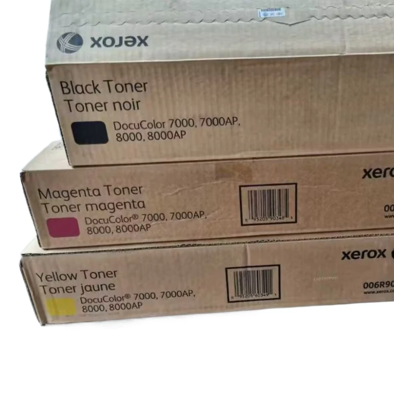 1 компл./4 шт. оригинальный тонер-картридж KCMY для Xerox DC7000 DC8000 006R90346
1 компл./4 шт. оригинальный тонер-картридж KCMY для Xerox DC7000 DC8000 006R90346