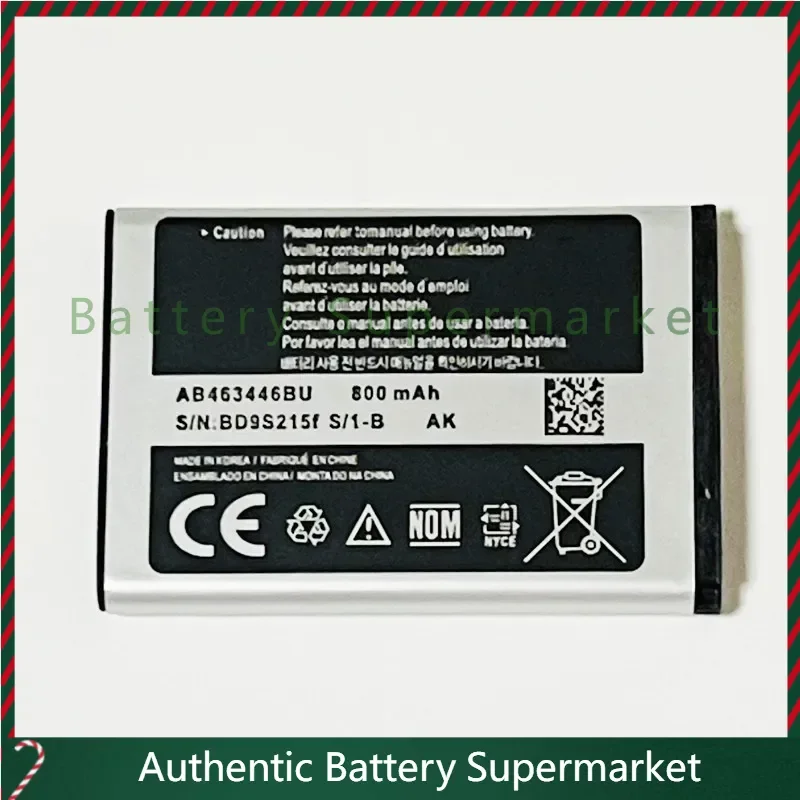 Для Samsung E1080W, С5212, В300, X308, X508 X520 X528 X568 X638 X688 X969 X979 X989 E1110c U740, 3,7 В 800 мАч AB 463446 БУ Батарея
Для Samsung E1080W, С5212, В300, X308, X508 X520 X528 X568 X638 X688 X969 X979 X989 E1110c U740, 3,7 В 800 мАч AB 463446 БУ Батарея