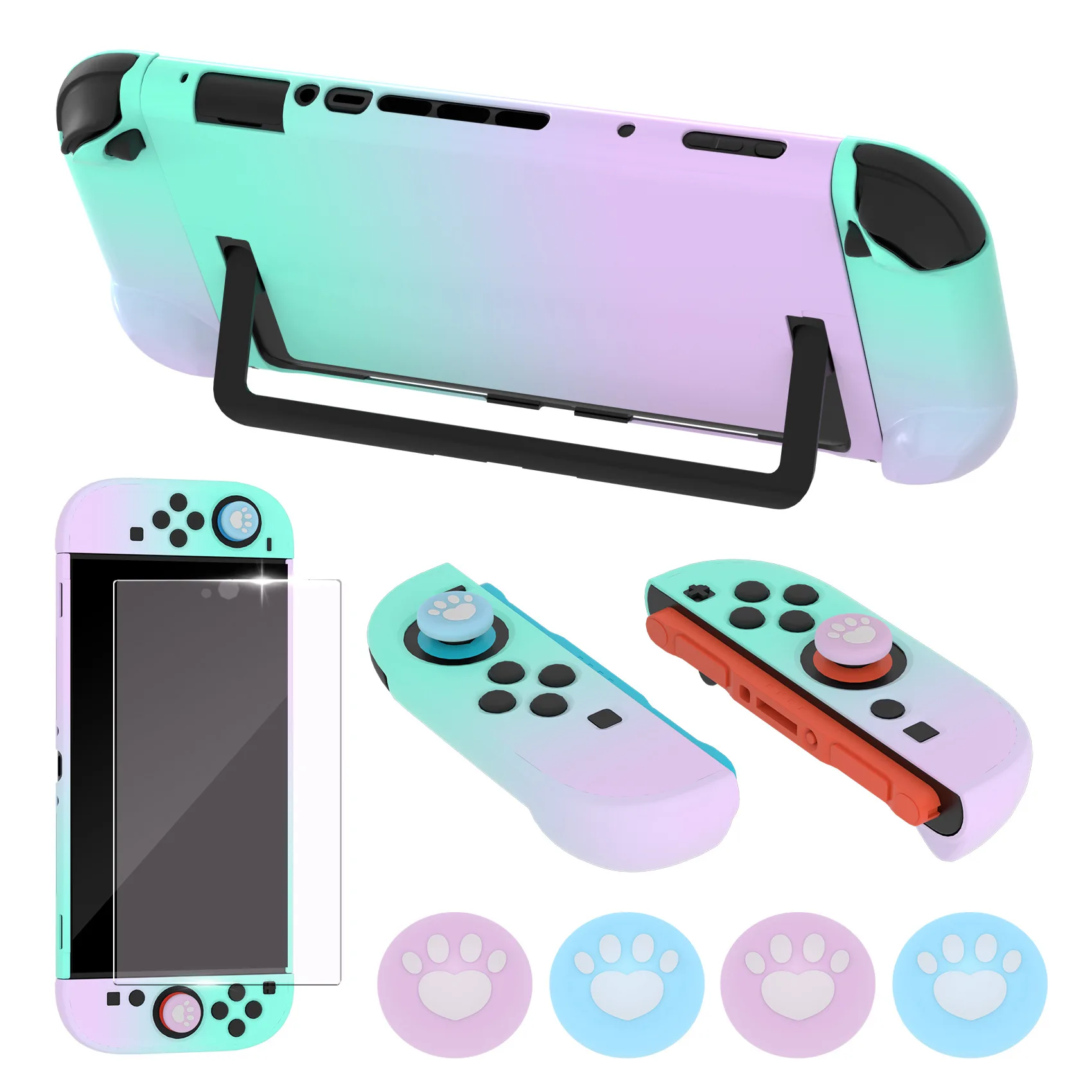 Новый защитный чехол для Switch 2, приятный для кожи, с защитной пленкой для экрана, колпачками для джойстиков и аксессуарами для контроллеров JoyCon.
Новый защитный чехол для Switch 2, приятный для кожи, с защитной пленкой для экрана, колпачками для джойстиков и аксессуарами для контроллеров JoyCon.