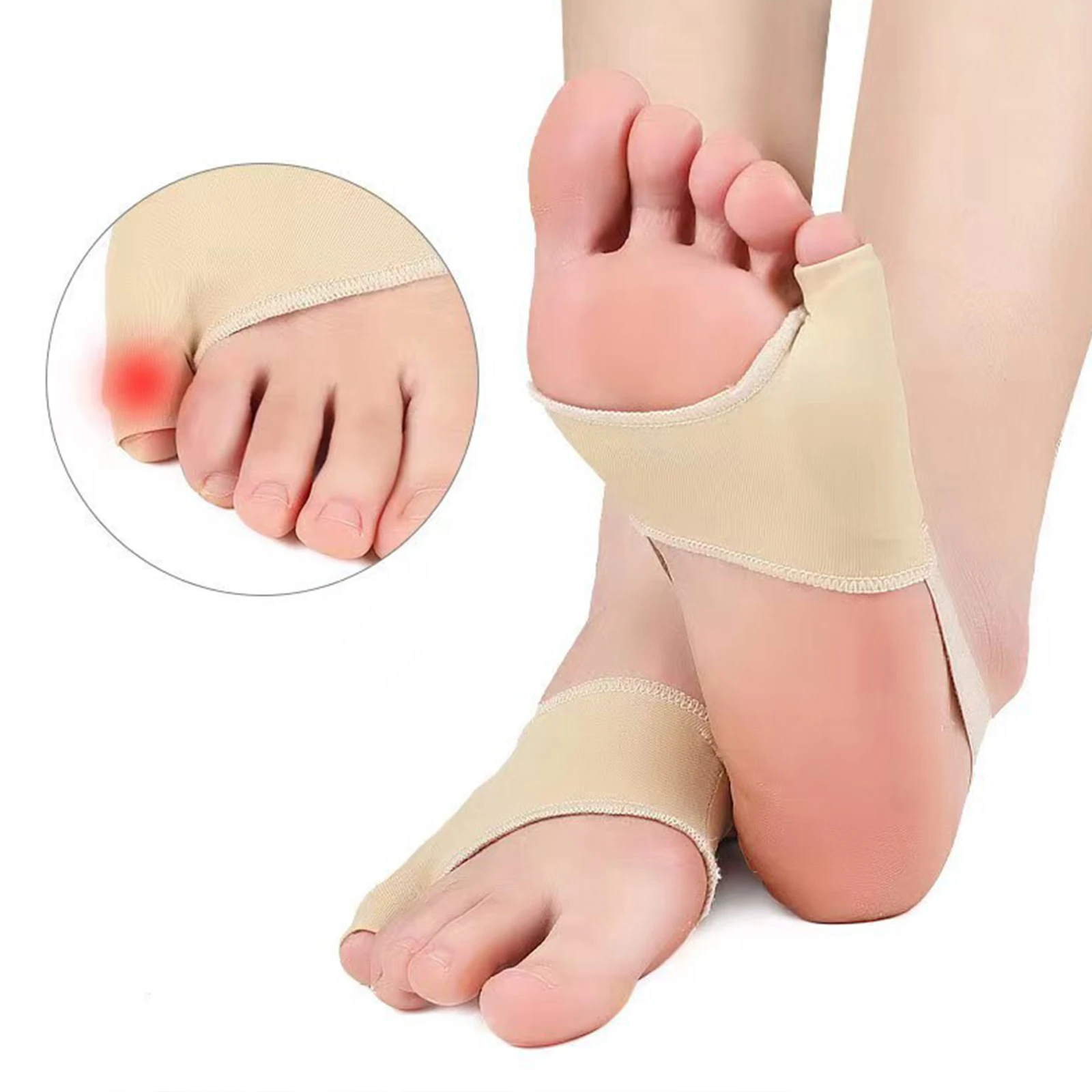 Toe Separator Hallux Valgus Splint Pedicure Tool Bunion Corrector Feet Care Bone Thumb Straightener Pedicure Orthosis 1Pair/2Pcs
Toe Separator Hallux Valgus Splint Pedicure Tool Bunion Corrector Feet Care Bone Thumb Straightener Pedicure Orthosis 1Pair/2Pcs