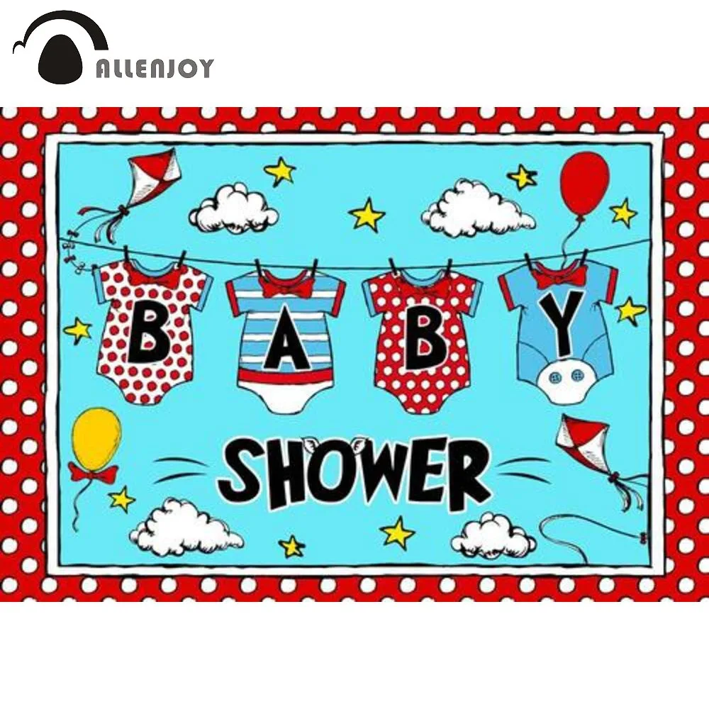 Allenjoy мультфильм Baby Shower фон кайт Одежда День рождения небо облако детский плакат красные точки Декор фотосессия фон
Allenjoy мультфильм Baby Shower фон кайт Одежда День рождения небо облако детский плакат красные точки Декор фотосессия фон