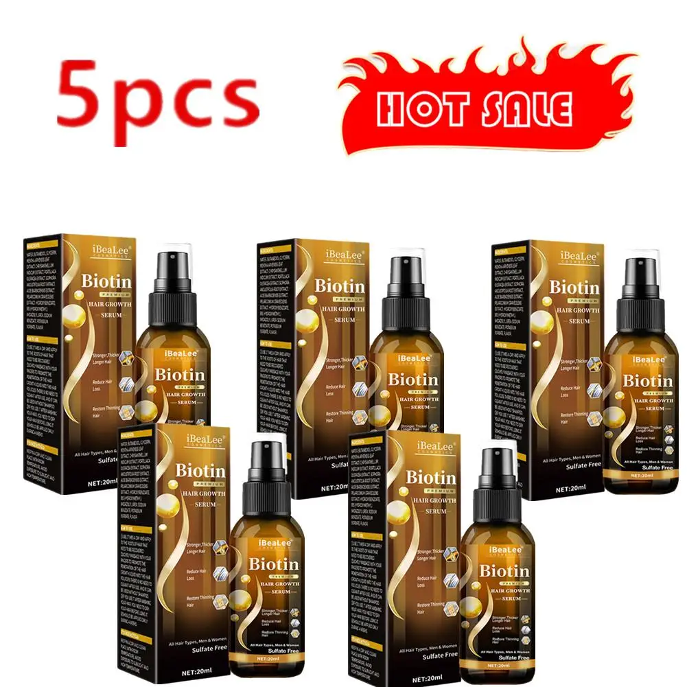 5XAnti Hair Loss Serum Fast Spray Products Prevent Baldness Treatment Scalp Dry Damaged Beard Hair Care Essential Oi
5XAnti Hair Loss Serum Fast Spray Products Prevent Baldness Treatment Scalp Dry Damaged Beard Hair Care Essential Oi