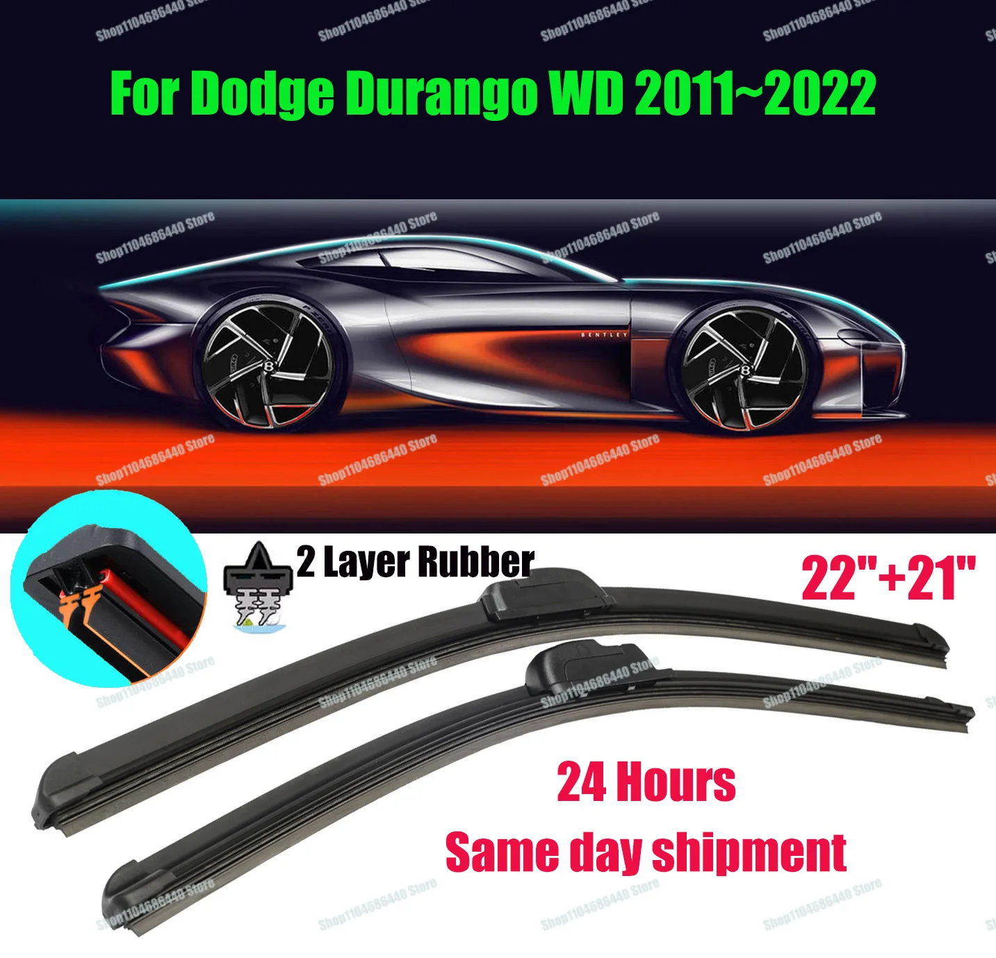 For Dodge Durango WD 2011~2022 Car Front Wiper Blades Cleaning Windscreen Windshield Car Accessories 2012 2013 2014 2015 2016
For Dodge Durango WD 2011~2022 Car Front Wiper Blades Cleaning Windscreen Windshield Car Accessories 2012 2013 2014 2015 2016