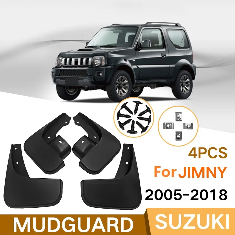 Внешние защитные Брызговики для Suzuki Jimny 2005-2018, декоративные Брызговики, автомобильные аксессуары
Внешние защитные Брызговики для Suzuki Jimny 2005-2018, декоративные Брызговики, автомобильные аксессуары