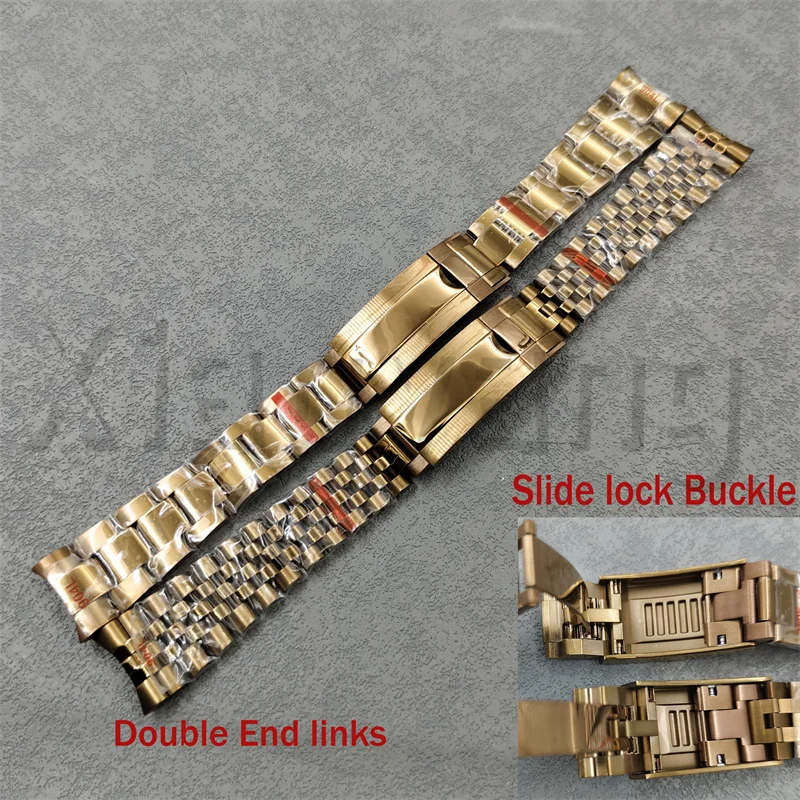 20 мм 904L кофейно-коричневый бронзовый ремешок для часов скользящая складная пряжка устрицы/новый двойной конец звено юбилейный мужской ремешок подходит для часов для дайвинга
20 мм 904L кофейно-коричневый бронзовый ремешок для часов скользящая складная пряжка устрицы/новый двойной конец звено юбилейный мужской ремешок подходит для часов для дайвинга