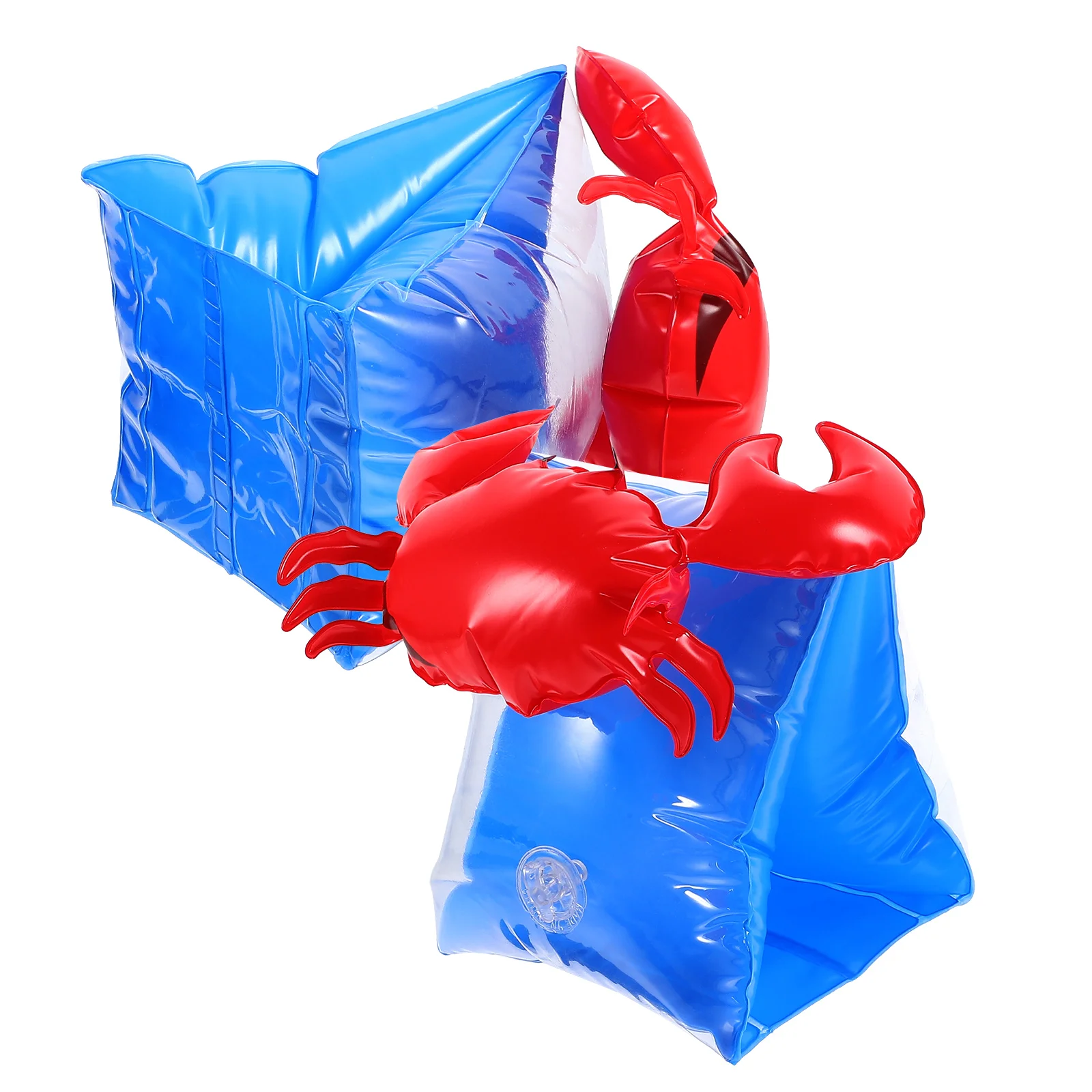 2pcs Crab Arm Ring Inflatable Swim Armband Floating Sleeve Kids Pool Beach Lake Fun Summer PVC Safe Beginner Friendly
2pcs Crab Arm Ring Inflatable Swim Armband Floating Sleeve Kids Pool Beach Lake Fun Summer PVC Safe Beginner Friendly
