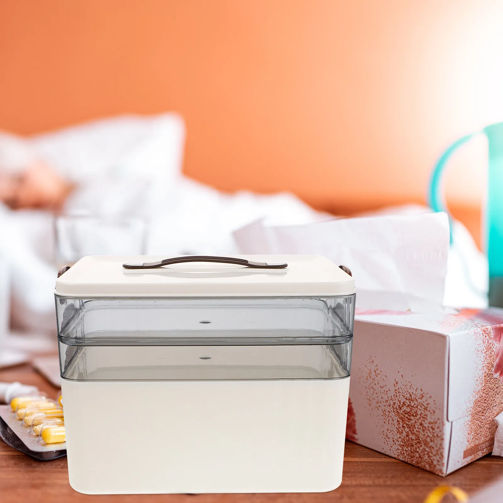 Компактный органайзер для лекарств большой вместимости с многоуровневым разделением и прозрачными секциями – эффективная система хранения медикаментов для дома
Компактный органайзер для лекарств большой вместимости с многоуровневым разделением и прозрачными секциями – эффективная система хранения медикаментов для дома