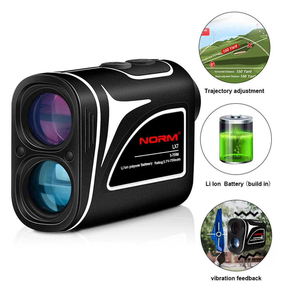 BOAYAL Golf Laser Rangefinder 700Yards 6X Lens Slope Compensating Flagpole Lock Vibration Hunting Range Finder
BOAYAL Golf Laser Rangefinder 700Yards 6X Lens Slope Compensating Flagpole Lock Vibration Hunting Range Finder
