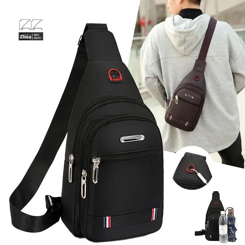 New Oxford Cloth Crossbody Bag Men's Casual Single Shoulder Sling Bag Trendy Small Male Chest Bag Leisure Diagonal Bag
New Oxford Cloth Crossbody Bag Men's Casual Single Shoulder Sling Bag Trendy Small Male Chest Bag Leisure Diagonal Bag