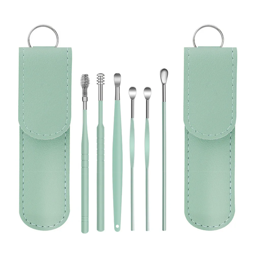 2 комплекта профессиональных наборов для чистки ушей из коррозионностойкой нержавеющей стали, многофункциональные инструменты для удаления ушной серы, удобные и портативные
2 комплекта профессиональных наборов для чистки ушей из коррозионностойкой нержавеющей стали, многофункциональные инструменты для удаления ушной серы, удобные и портативные