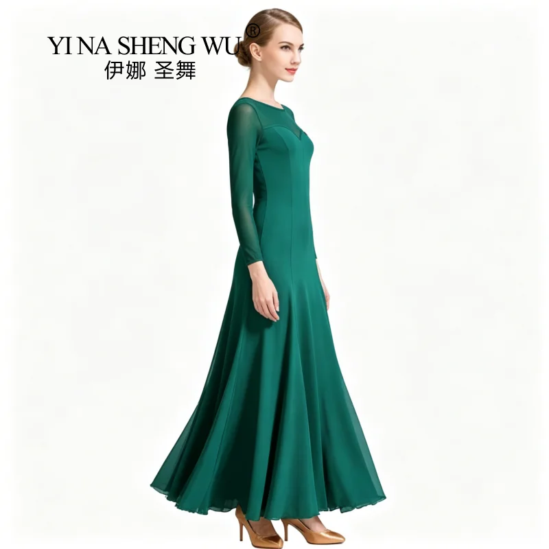 Fashion Lady Ballroom Dance Dress for Waltz Tango Standard Dancing S-XXL 5 Colors New Style Ballroom Practice Wear Modern Dance
Fashion Lady Ballroom Dance Dress for Waltz Tango Standard Dancing S-XXL 5 Colors New Style Ballroom Practice Wear Modern Dance