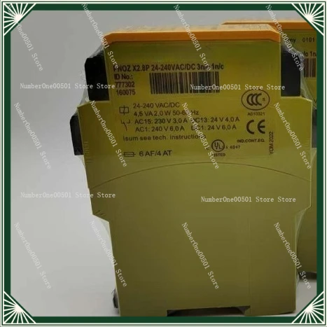 Industrial Safety Relay X2.8P 777301 777302 787301 787302 24VDC Safety Controller
Industrial Safety Relay X2.8P 777301 777302 787301 787302 24VDC Safety Controller