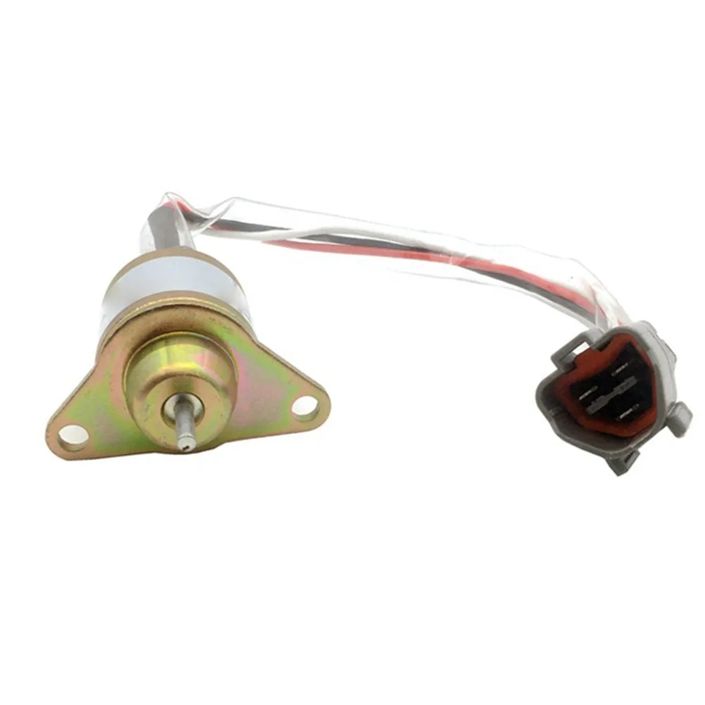 12VDC Fuel Shut Off Solenoid Valve Compatible with For Yanmar TB235 and R55 5 R60 5 Engine Models Part 11923377931
12VDC Fuel Shut Off Solenoid Valve Compatible with For Yanmar TB235 and R55 5 R60 5 Engine Models Part 11923377931
