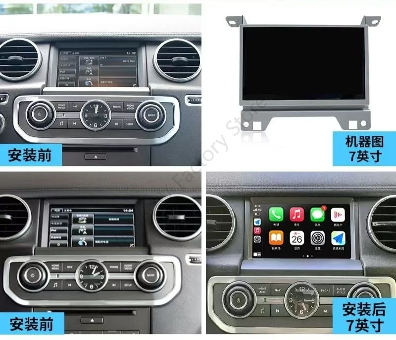 128G Car GPS Navigation AC Panel LCD For Land Rover Discovery 4 LR4 2009-2016 Android 13 Multimedia Video Player Carplay Unit
128G Car GPS Navigation AC Panel LCD For Land Rover Discovery 4 LR4 2009-2016 Android 13 Multimedia Video Player Carplay Unit