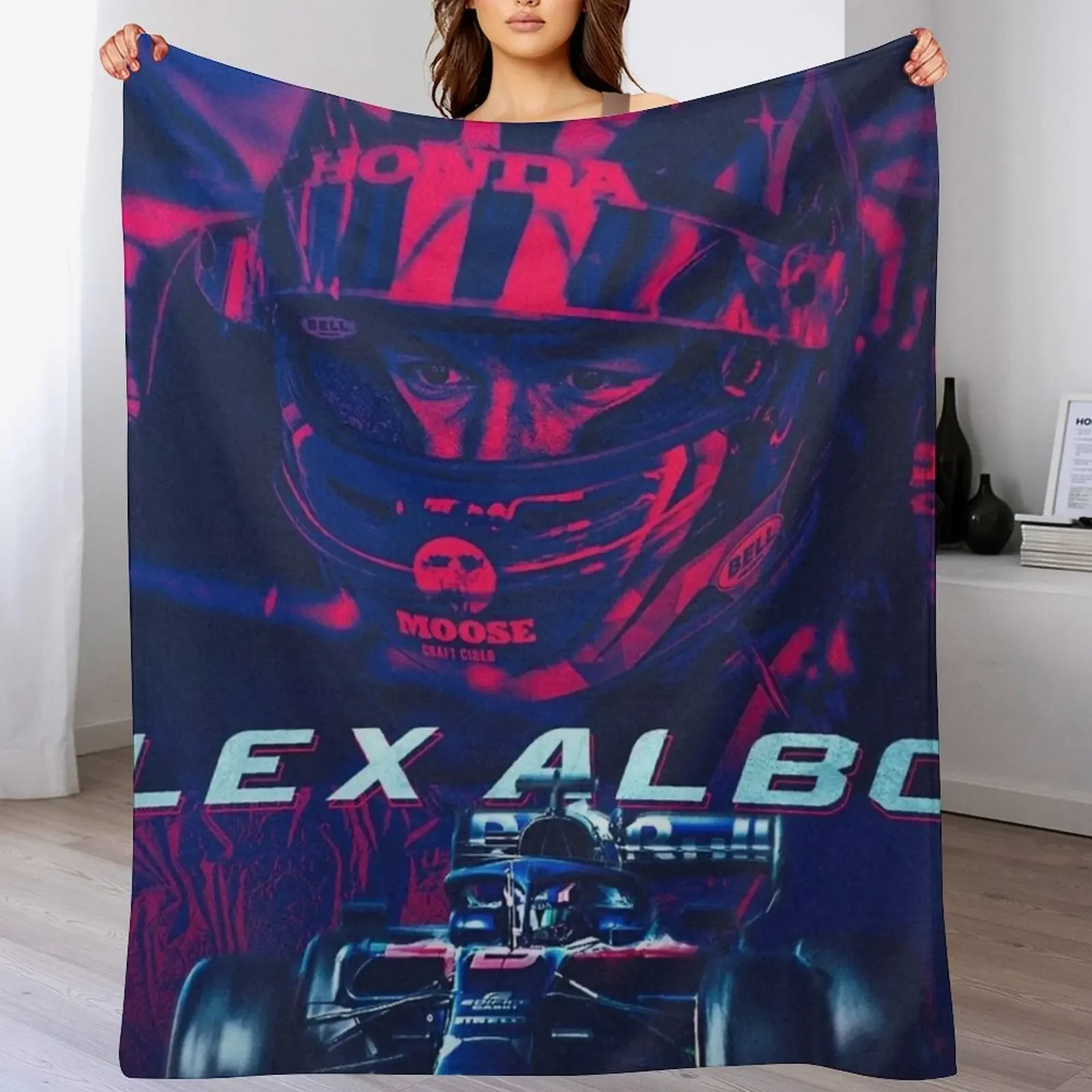 Alex Albon Throw Blanket Cozy Warm Blanket for Bed Room Decor
Alex Albon Throw Blanket Cozy Warm Blanket for Bed Room Decor