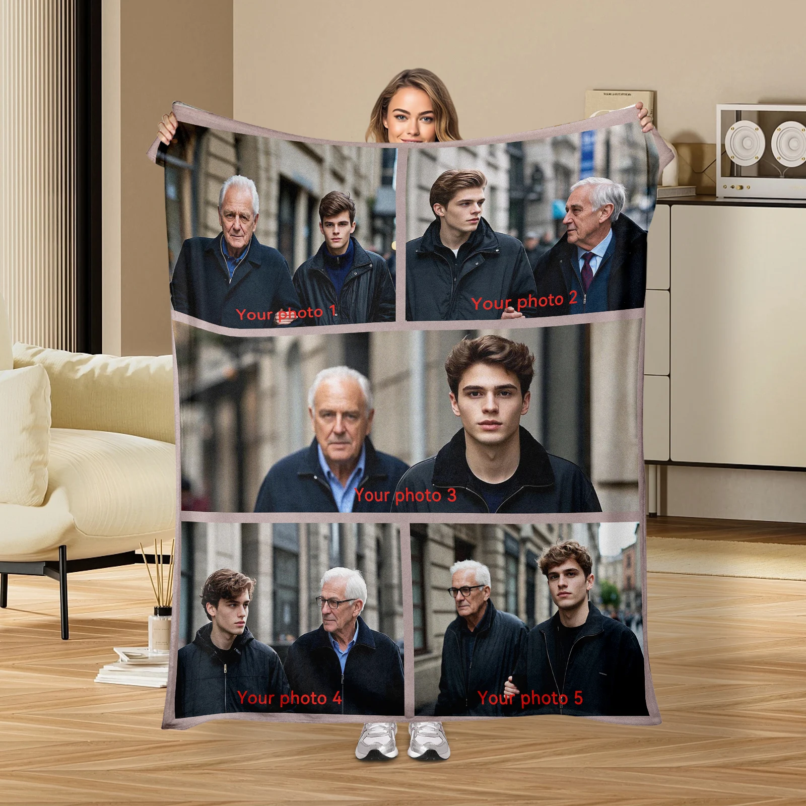 Customizable With 5 Photos Heritage Blanket Ideal For Parents Capture Special Moments Share Inspirational Words
Customizable With 5 Photos Heritage Blanket Ideal For Parents Capture Special Moments Share Inspirational Words