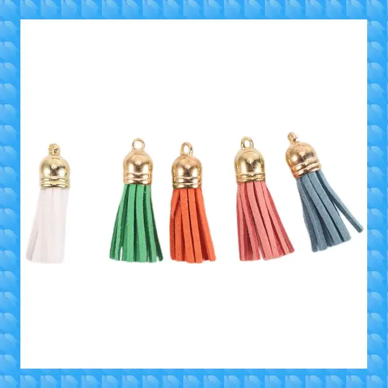 ETRT 500 Pieces Keychain Tassels Bulk Colored Leather Tassel Pendants For DIY Keychain And Craft, 50 Colors
ETRT 500 Pieces Keychain Tassels Bulk Colored Leather Tassel Pendants For DIY Keychain And Craft, 50 Colors