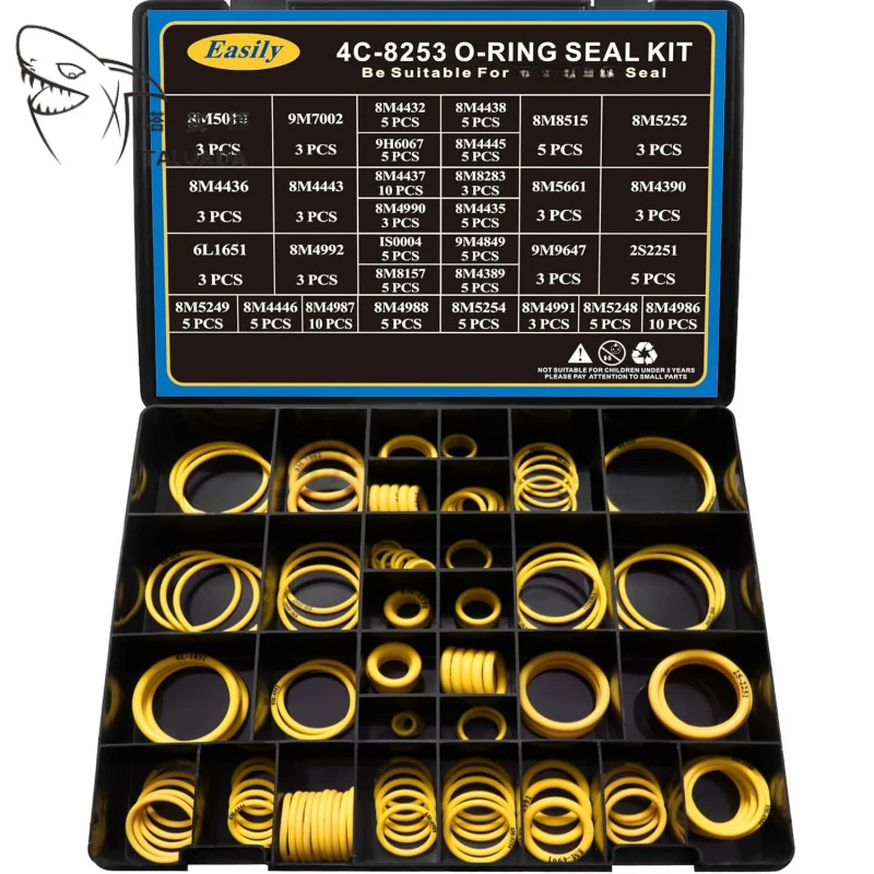 4C-8253 2701533 4C8253 Silicone 90 For Seal O-Ring Kit Hydraulic Hose Fitting Orings Excavator
4C-8253 2701533 4C8253 Silicone 90 For Seal O-Ring Kit Hydraulic Hose Fitting Orings Excavator