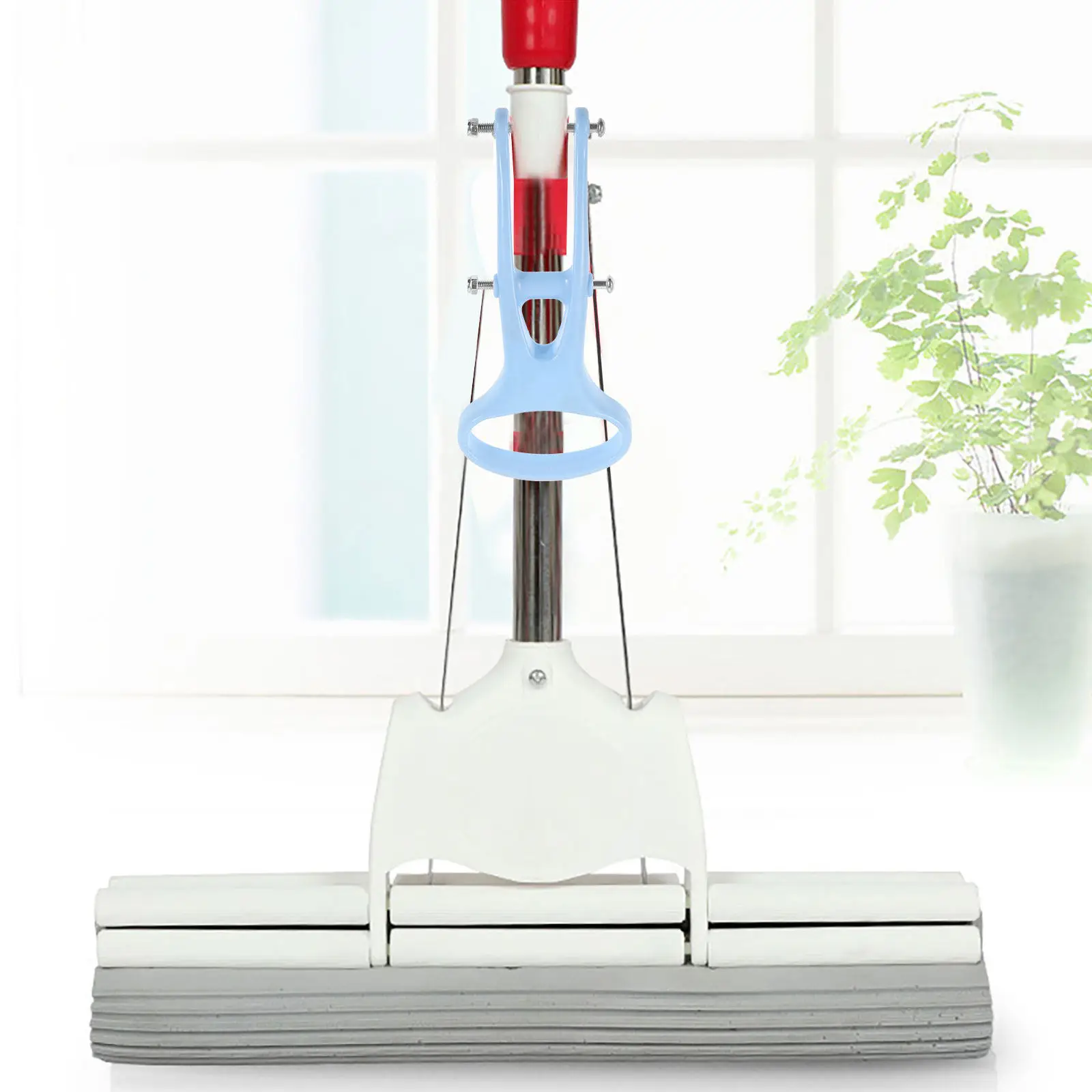 Plastic Mop Handle Replacement Compatible with Most Sponge Mops Strong Wear Resistance Easy Installation Comfortable Ergonomic
Plastic Mop Handle Replacement Compatible with Most Sponge Mops Strong Wear Resistance Easy Installation Comfortable Ergonomic