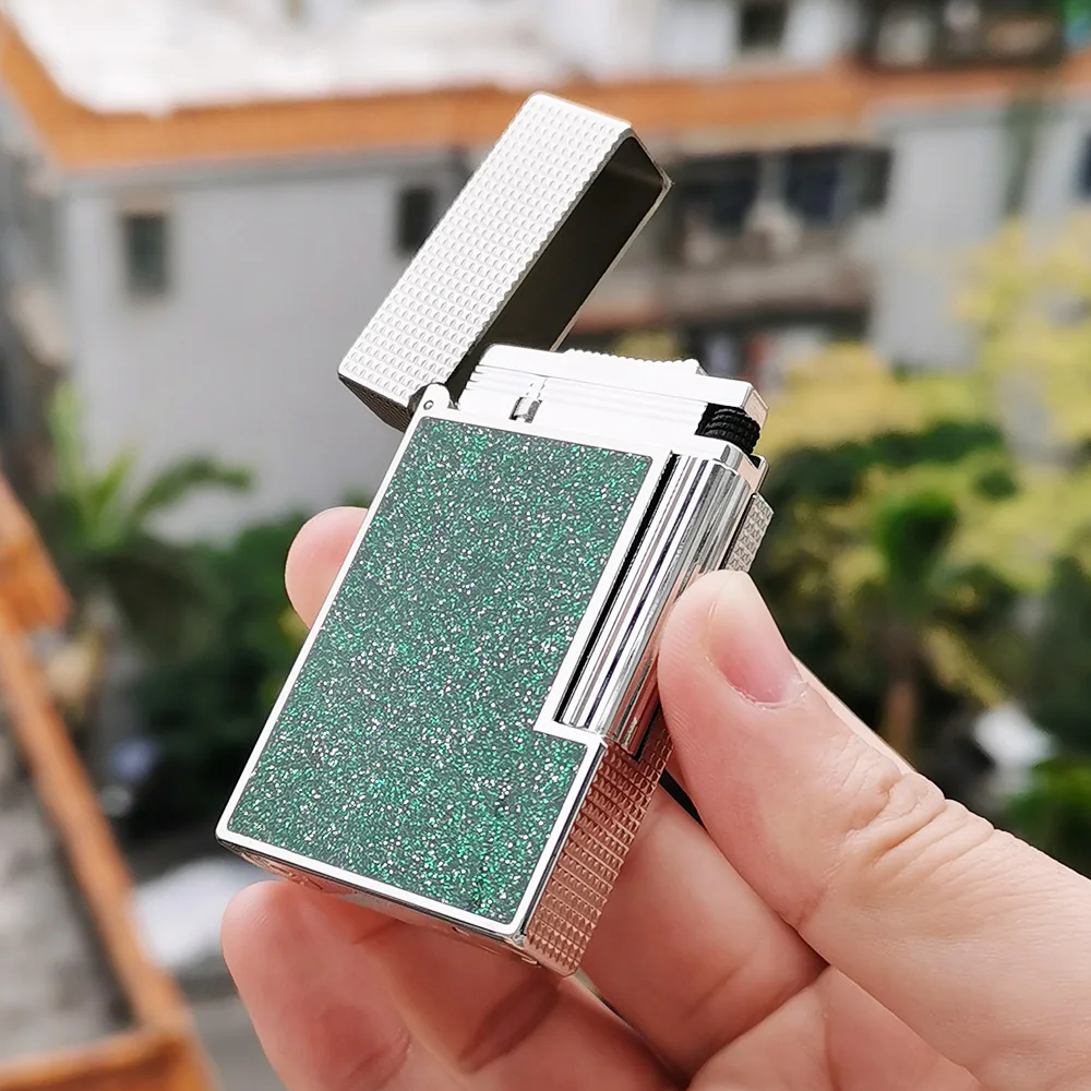 2025 Rare Gas Lighters Copper Sandblasting Paint Glisten Cigarette Accessories Smoking Tobacco Men Gifts Collection Soft Fire
2025 Rare Gas Lighters Copper Sandblasting Paint Glisten Cigarette Accessories Smoking Tobacco Men Gifts Collection Soft Fire