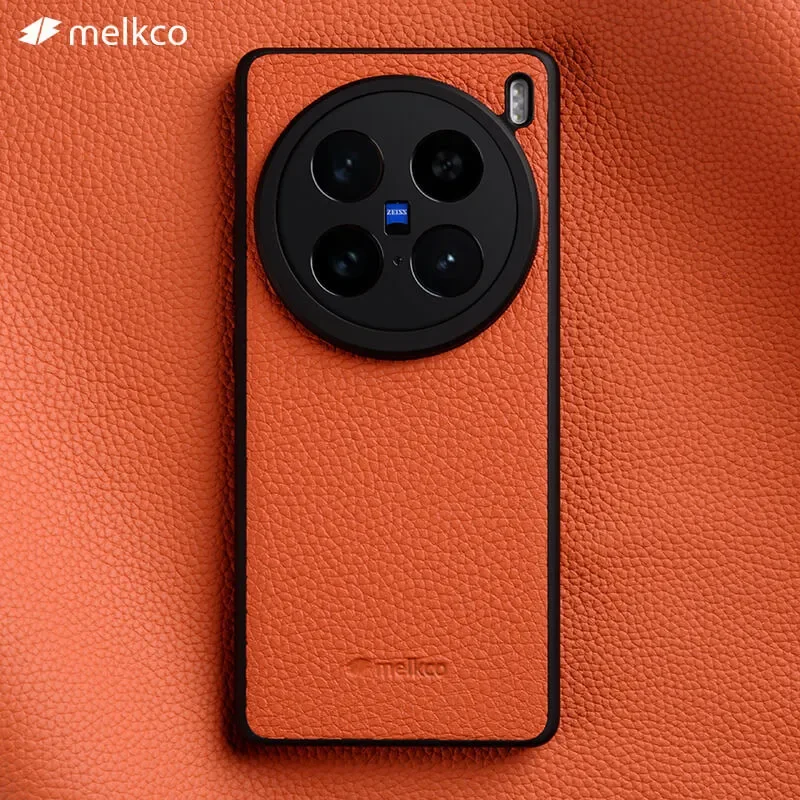 Melkco 100% Genuine Leather Case for Vivo X100 X200 Ultra Pro Mini Premium Luxury Cowhide Cases with Camera protection Cover
Melkco 100% Genuine Leather Case for Vivo X100 X200 Ultra Pro Mini Premium Luxury Cowhide Cases with Camera protection Cover