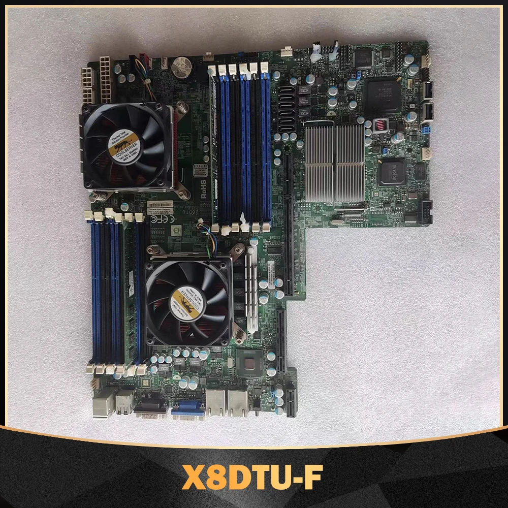 X8DTU-F для двухсторонней серверной материнской платы Supermicro, процессор серии 55, 56, LGA1366
X8DTU-F для двухсторонней серверной материнской платы Supermicro, процессор серии 55, 56, LGA1366