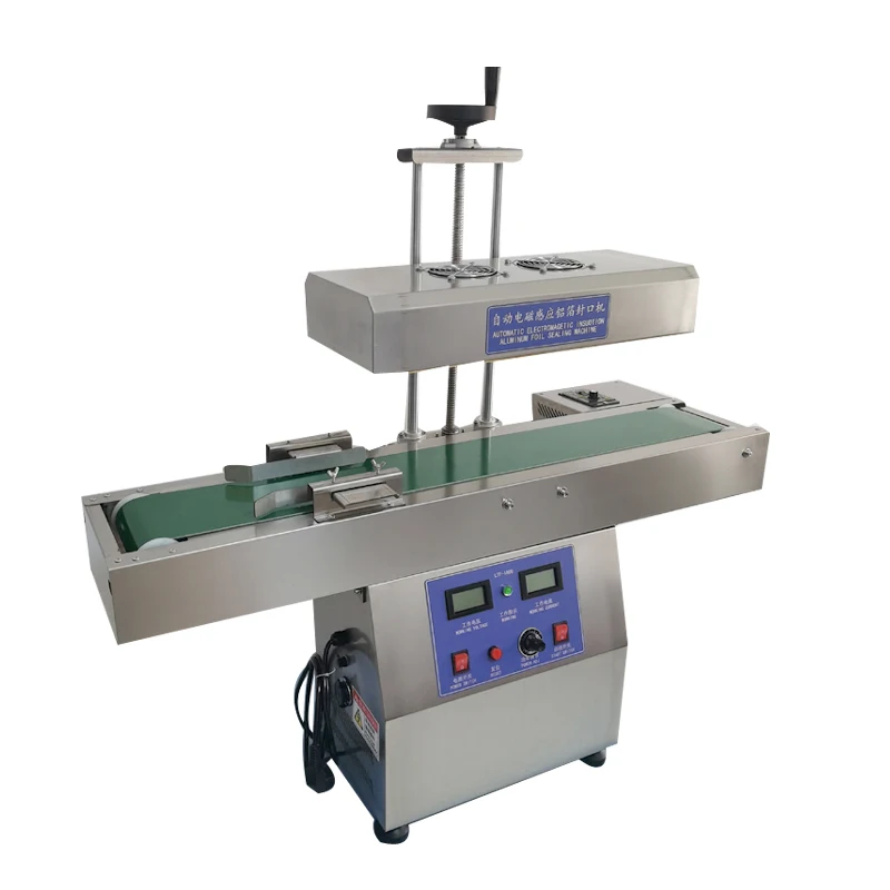 Plastic Heat Bottle Sealer Continuous Electromagnetic Induction Aluminum Foil Sealing Machine
Plastic Heat Bottle Sealer Continuous Electromagnetic Induction Aluminum Foil Sealing Machine