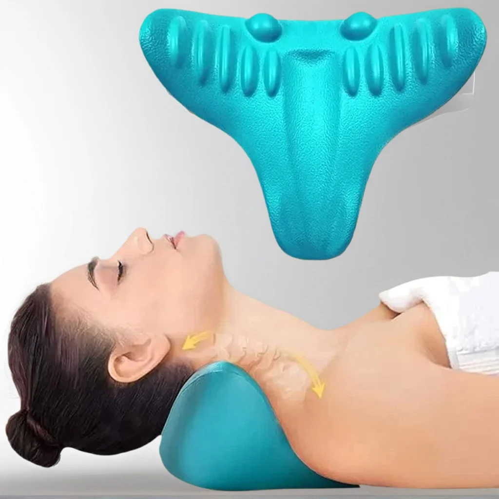Neck Massage Pillow - Portable Cervical Spine Massager for Pain Relief
Neck Massage Pillow - Portable Cervical Spine Massager for Pain Relief