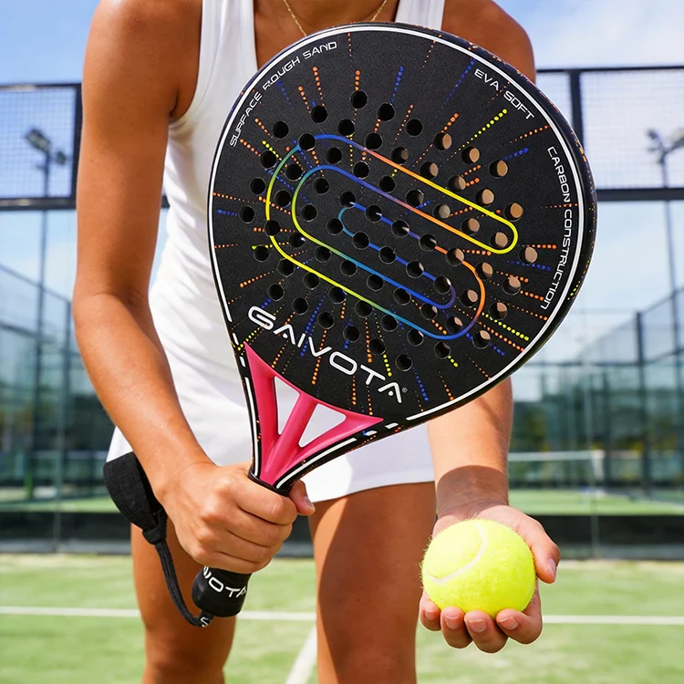 Carbon fiber material entry-level padel racket, full carbon construction soft EVA core customizable logo lightweight design for
Carbon fiber material entry-level padel racket, full carbon construction soft EVA core customizable logo lightweight design for