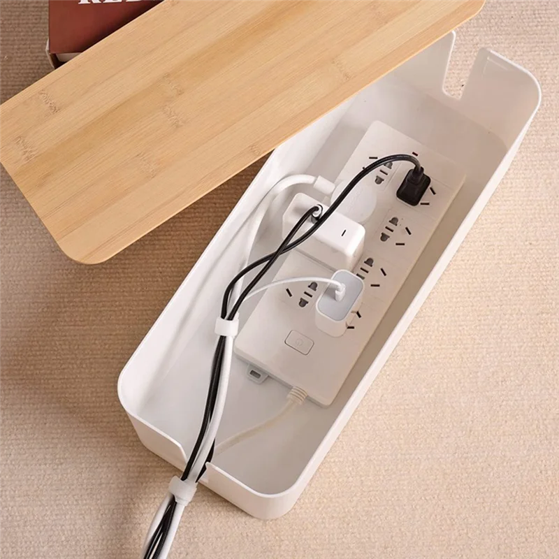 Exquisite-Socket Storage Box Dustproof High Quality Imitation Teak Cover Cable Manager Computer Hub Plug In Storage Box 2PC
Exquisite-Socket Storage Box Dustproof High Quality Imitation Teak Cover Cable Manager Computer Hub Plug In Storage Box 2PC