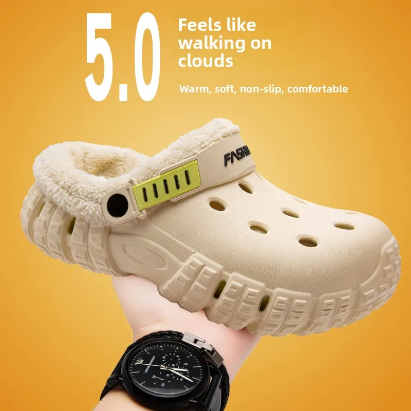 Fce Lined Clog oes Пары На открытом воздухе Осень Зима Thi Bot Внутреннее меховое слипоны Теплое ощущение Повседневные удобные слипоны...
Fce Lined Clog oes Пары На открытом воздухе Осень Зима Thi Bot Внутреннее меховое слипоны Теплое ощущение Повседневные удобные слипоны...