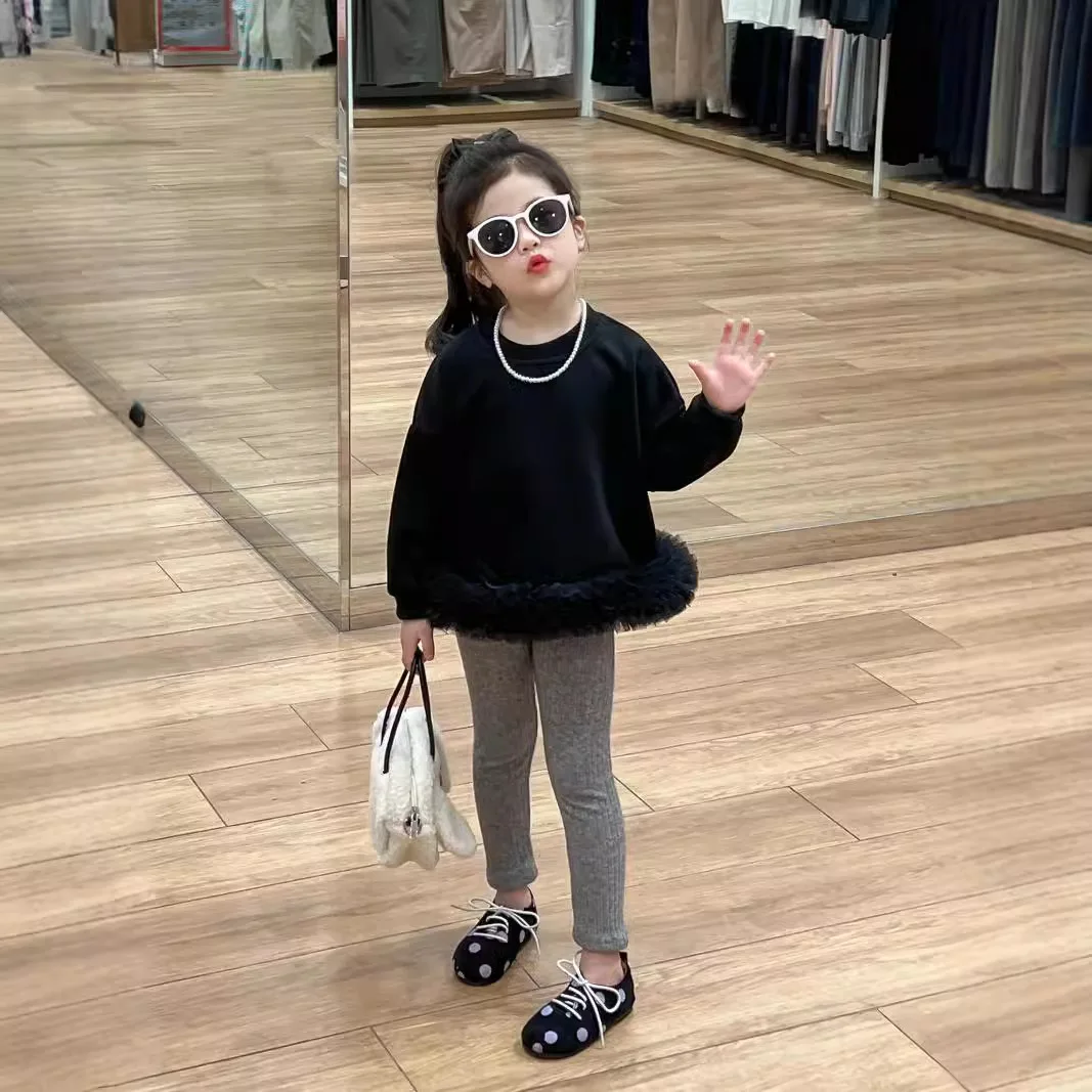 Girls' Hoodie 2025 Autumn New Children's Clothing Korean Style Girl Baby Sweet Splicing Yarn Skirt Hoodie Casual Simple Daily
Girls' Hoodie 2025 Autumn New Children's Clothing Korean Style Girl Baby Sweet Splicing Yarn Skirt Hoodie Casual Simple Daily