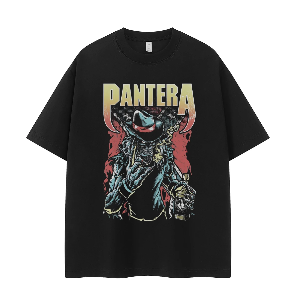 PANTERA, A Retro American Street Style, Vtg Pure Cotton Round-neck Rock Short-sleeved T-shirt, A High-quality Luxury Brand
PANTERA, A Retro American Street Style, Vtg Pure Cotton Round-neck Rock Short-sleeved T-shirt, A High-quality Luxury Brand