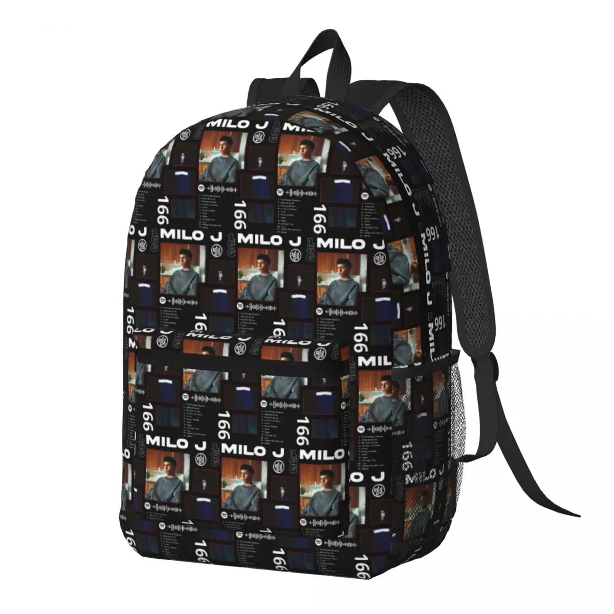 Rapper Milo J 166 Album Deluxe Backpack Daypack Large Capacity Children BookBag School Bag Shoulder Bags for Men Women
Rapper Milo J 166 Album Deluxe Backpack Daypack Large Capacity Children BookBag School Bag Shoulder Bags for Men Women