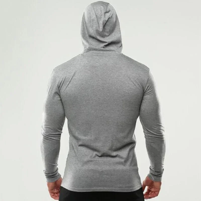 Spring and Autumn Running Long Sleeve Hooded Shirts Mens Bodybuilding Slim Fit Cotton T-shirtsFitness Muscle Sports Hoodies Gym
Spring and Autumn Running Long Sleeve Hooded Shirts Mens Bodybuilding Slim Fit Cotton T-shirtsFitness Muscle Sports Hoodies Gym