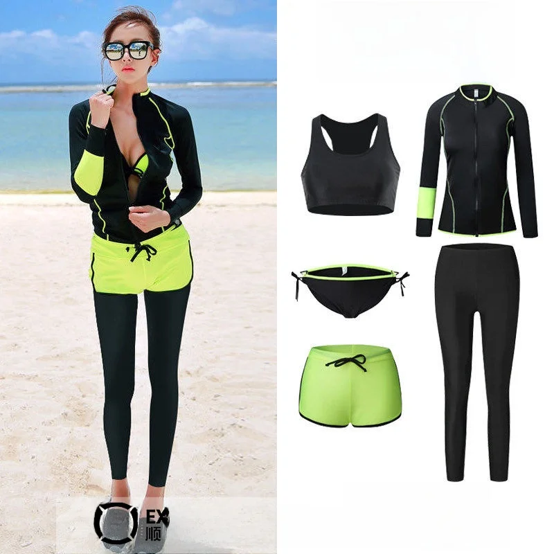 Костюм для дайвинга женский раздельный с длинными рукавами и брюками, с защитой от солнца, быстросохнущий, для серфинга, мужской купальный костюм, одежда для серфинга для пар
Костюм для дайвинга женский раздельный с длинными рукавами и брюками, с защитой от солнца, быстросохнущий, для серфинга, мужской купальный костюм, одежда для серфинга для пар