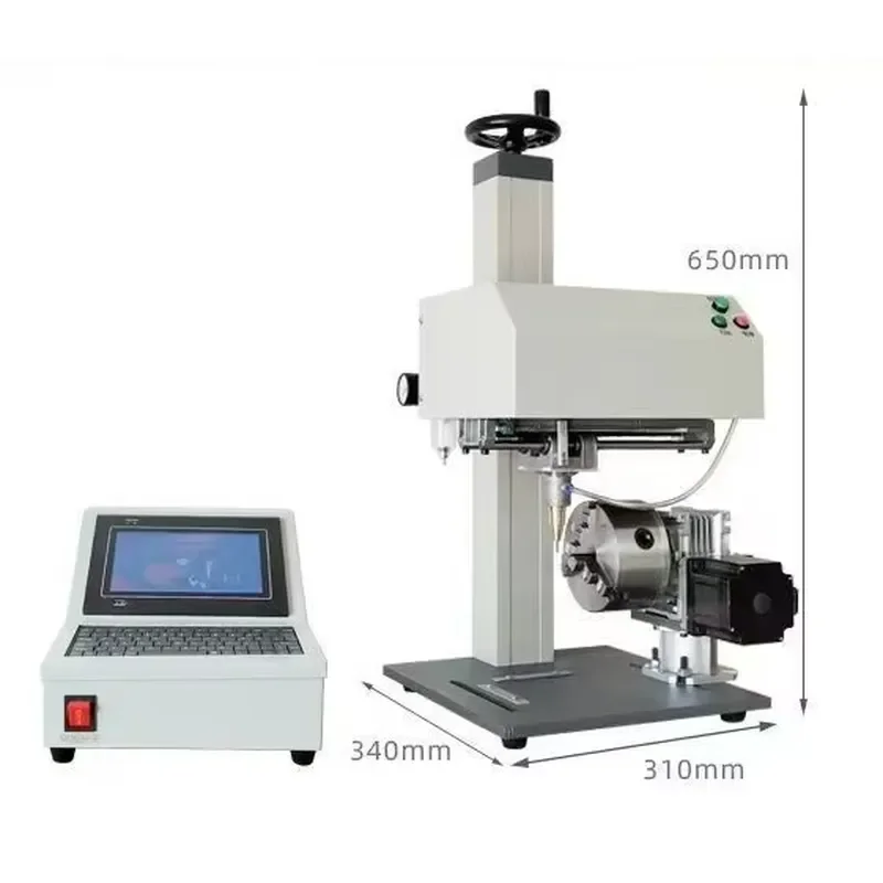Three Axis Pneumatic Dot Peen Marking Machine for Metal Plastic Nameplates Date VIN Numbers
Three Axis Pneumatic Dot Peen Marking Machine for Metal Plastic Nameplates Date VIN Numbers