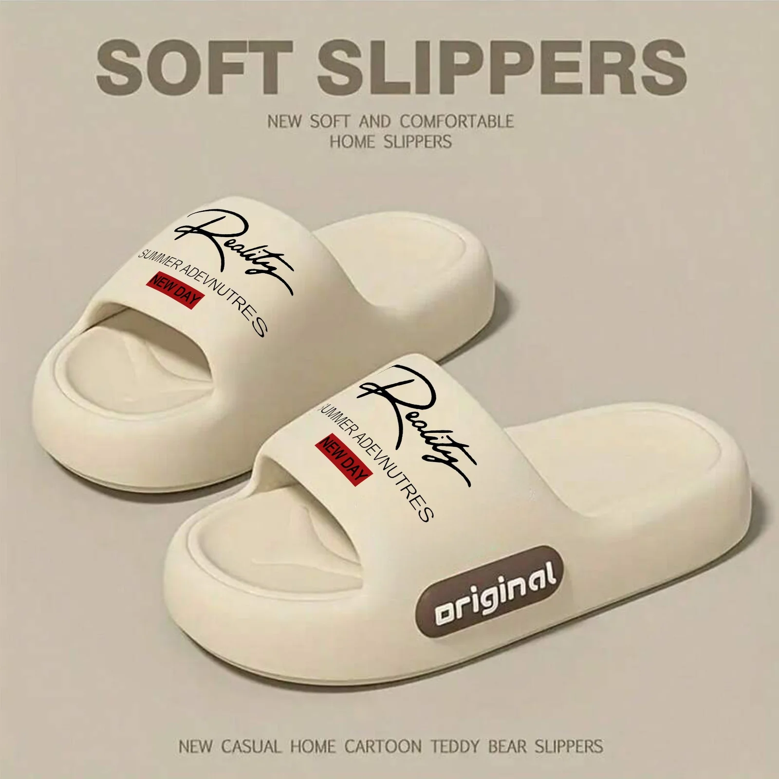 New Printed Comfortable Eva Thick-Soled Fashion Trendy Slippers for Men and Women Couples, Versatile Casual Slippers for Home, Outdoor, and Daily Commuting
New Printed Comfortable Eva Thick-Soled Fashion Trendy Slippers for Men and Women Couples, Versatile Casual Slippers for Home, Outdoor, and Daily Commuting